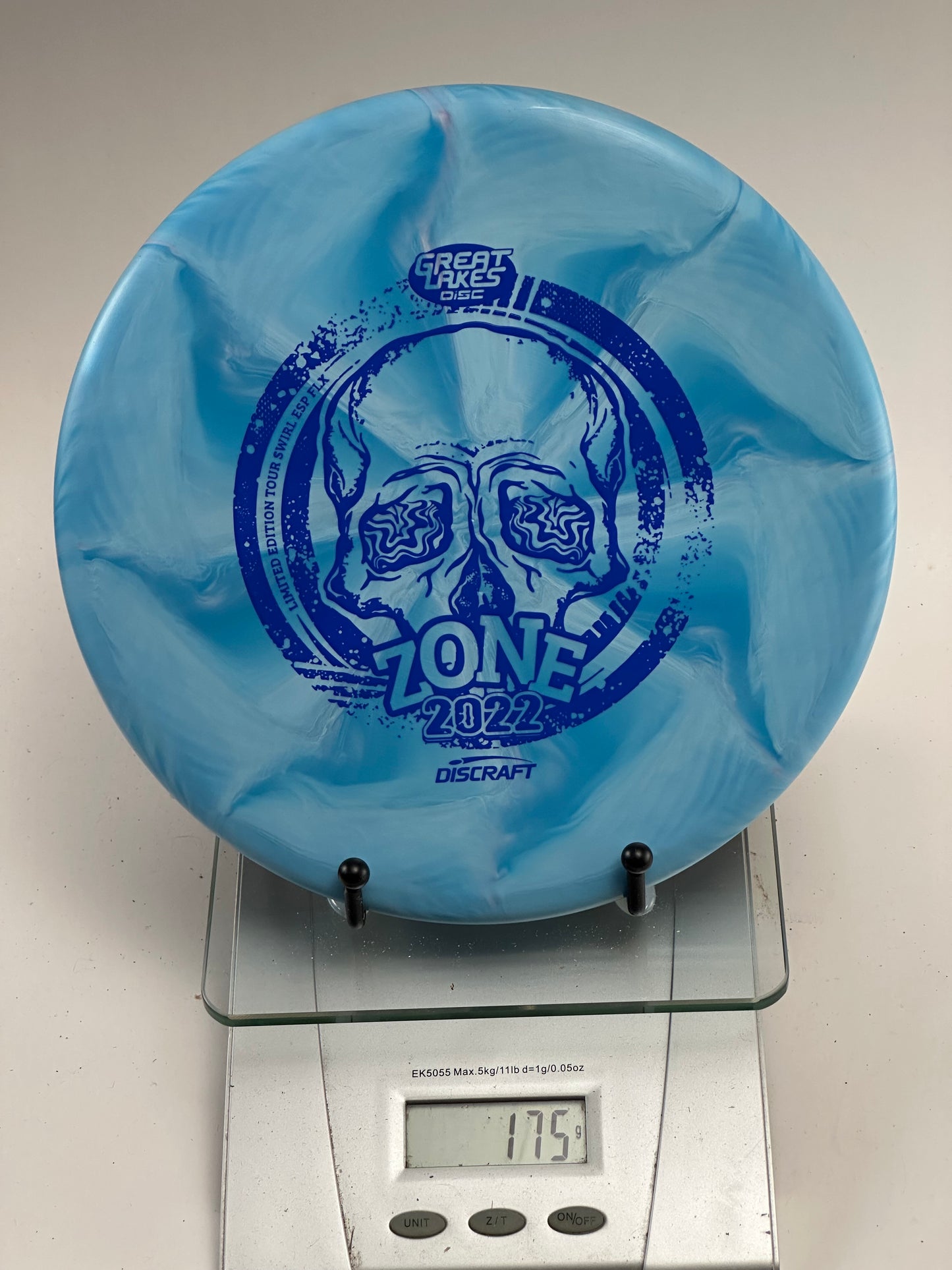 Discraft Zone Z Swirl ESP FLX (Great Lakes Disc 2022) Blue