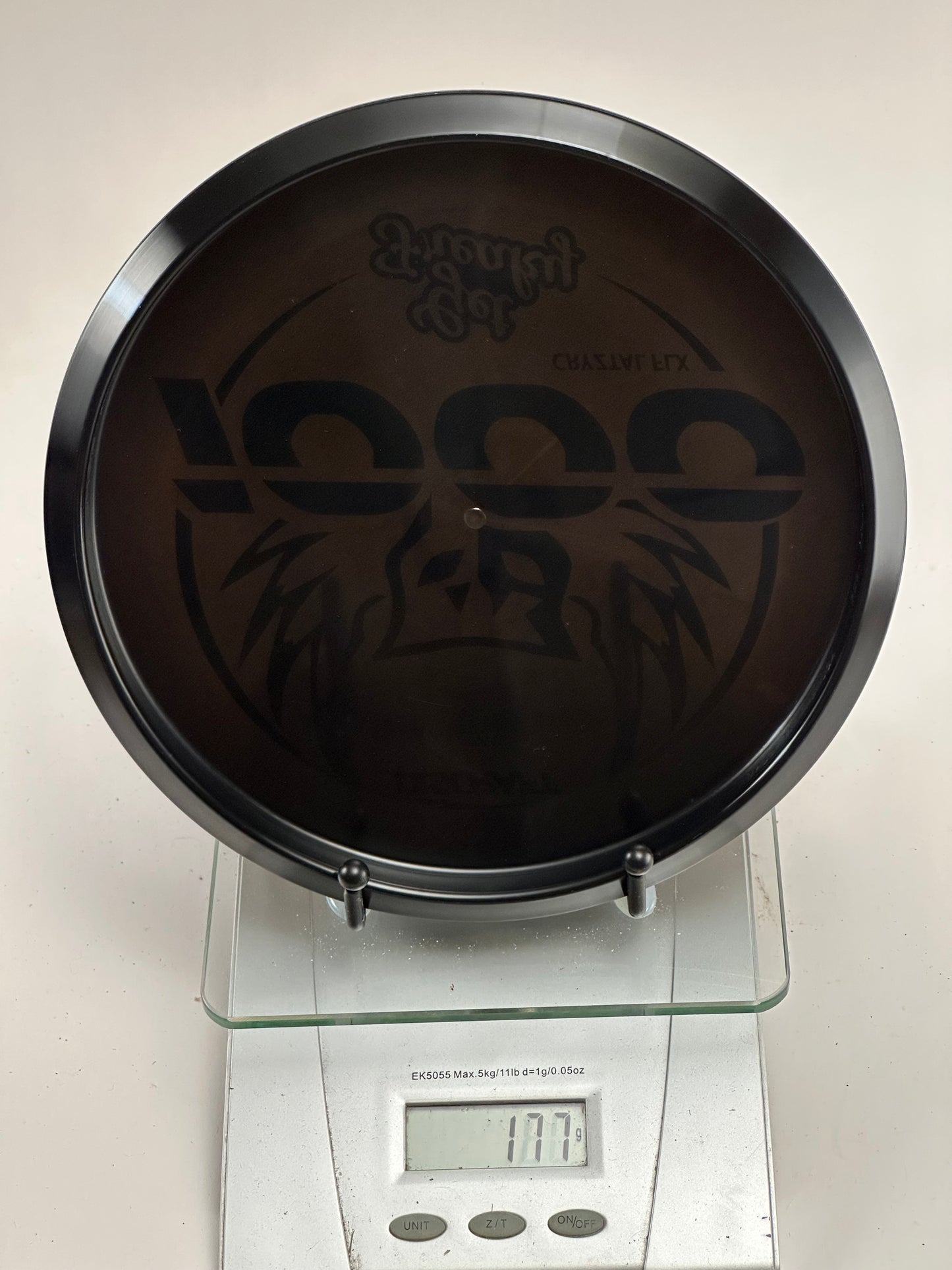 Discraft CryZtal FLX Zone “Get Freaky 1000” Transparent Smoke/Black