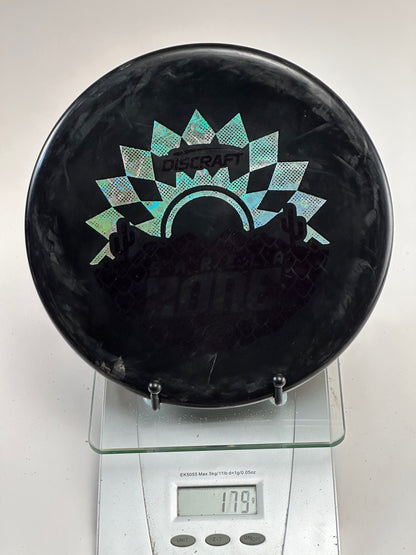 Discraft ESP Swirl Zone – Black Swirl w/ Sunburst Foil Stamp