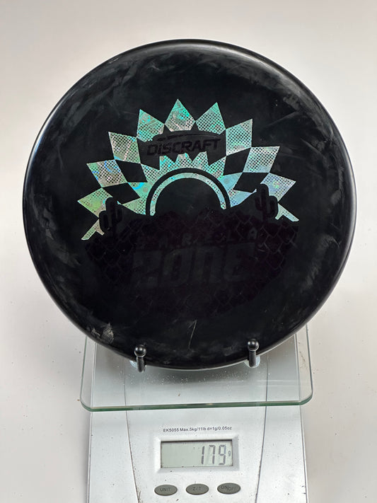 Discraft ESP Swirl Zone – Black Swirl w/ Sunburst Foil Stamp