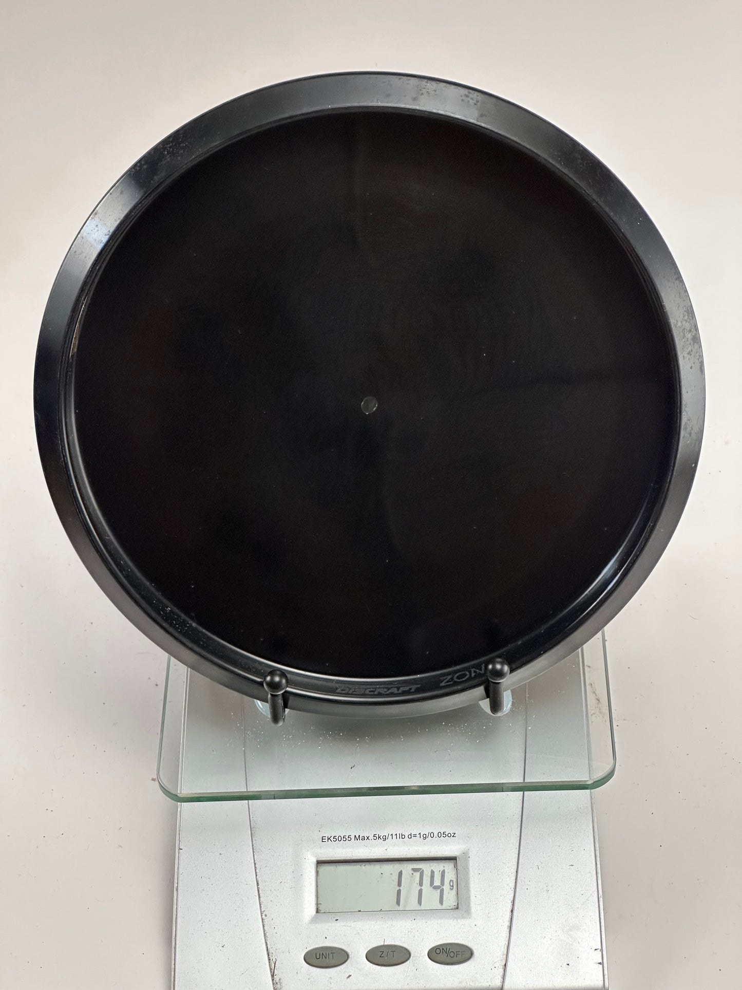 Discraft Zone Z Midnight (2021 Ledgestone) Black w/ Green Midnight Zone Stamp