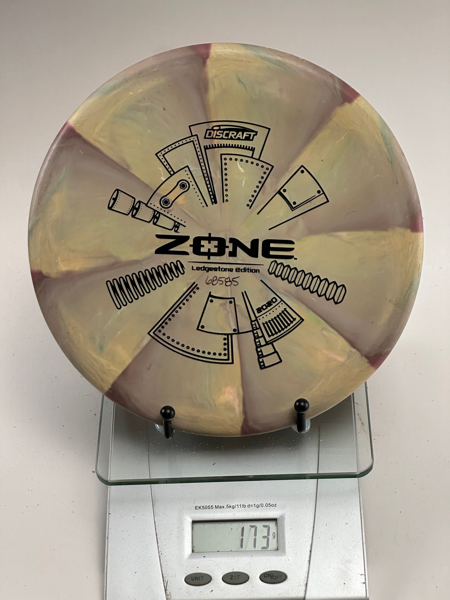 Discraft ESP Swirl Zone (2022 Ledgestone Edition) - Multi-Color