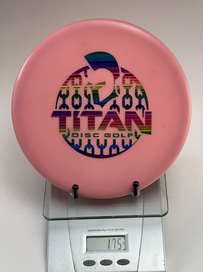 Discraft Z Zone Pink w/ 2021 Titan Open Rainbow Foil Stamp