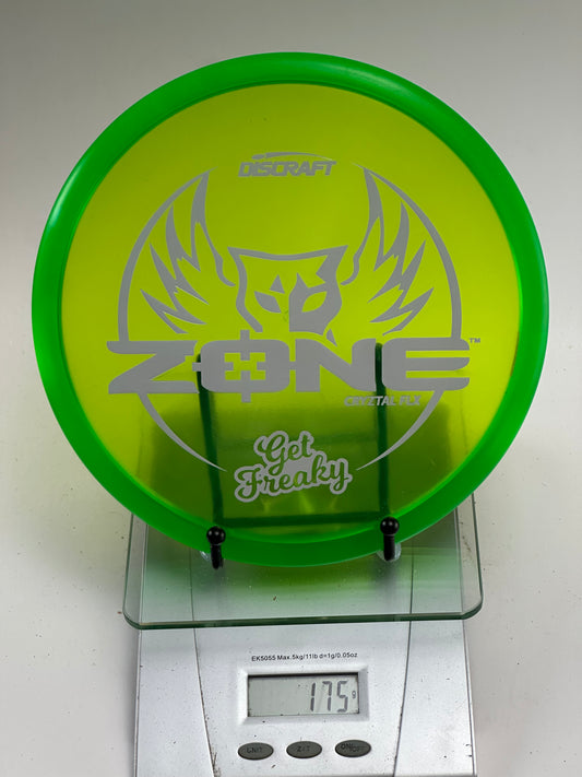 Discraft Zone CryZtal FLX “Get Freaky” – Transparent Yellow-Green