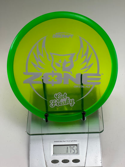 Discraft Zone Cryztal FLX “Get Freaky” Transparent Green