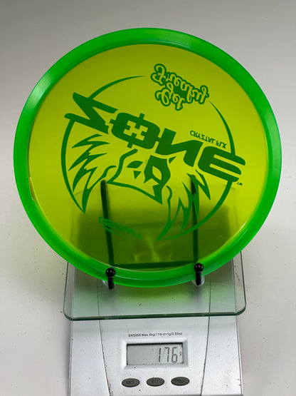 Discraft Zone Cryztal FLX “Get Freaky” Transparent Green