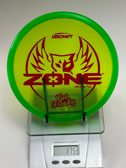 Discraft Zone Cryztal FLX Get Freaky - Transparent Yellow/Green