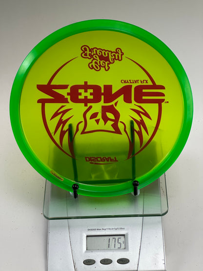 Discraft Zone Cryztal FLX Get Freaky - Transparent Yellow/Green