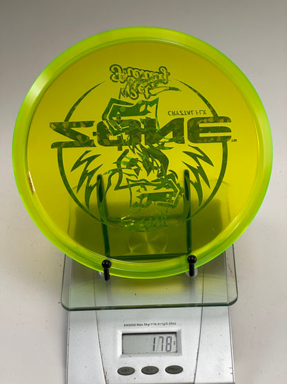 Discraft Cryztal FLX Zone “Get Freaky” (Transparent Yellow-Green)