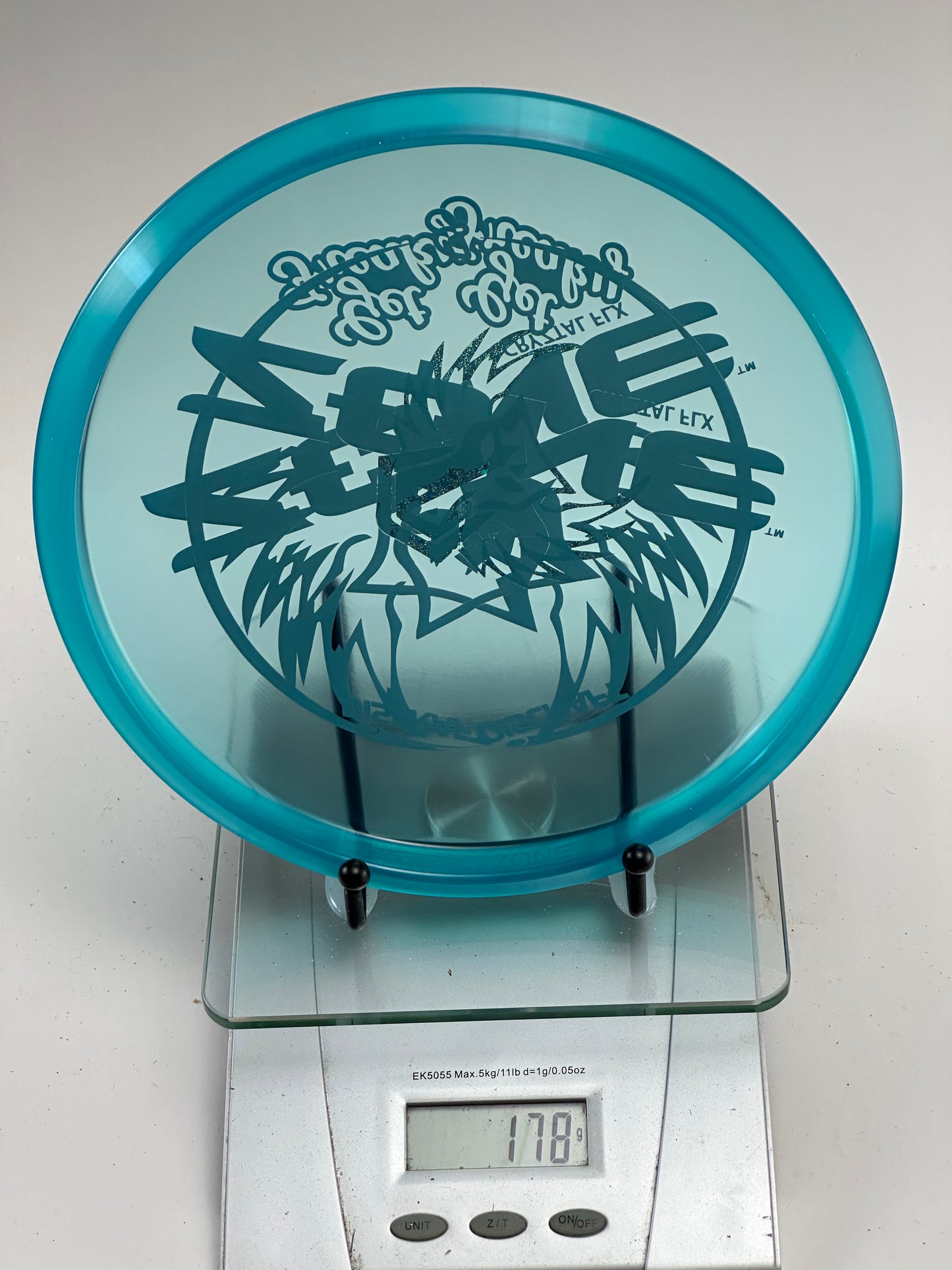 Discraft Zone CryZtal FLX Get Freaky – Transparent Blue