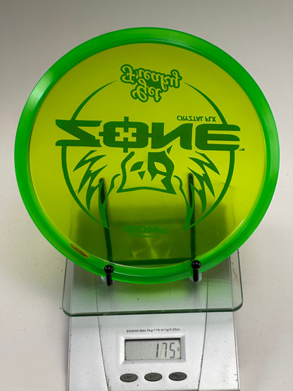 Discraft Cryztal FLX Zone “Get Freaky” – Transparent Yellow-Green