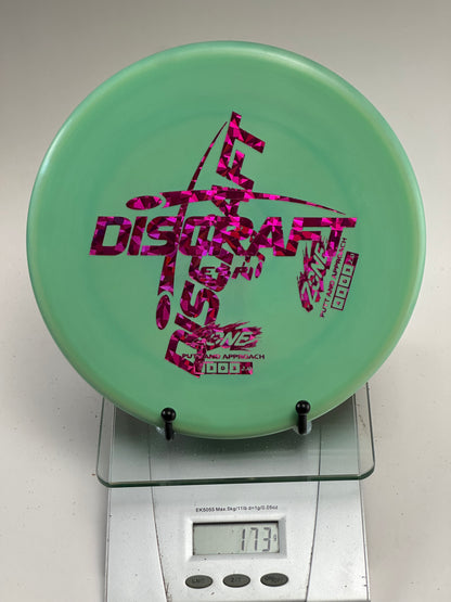 Discraft ESP Zone Approach Disc – Mint Green w/ Pink Shatter Foil