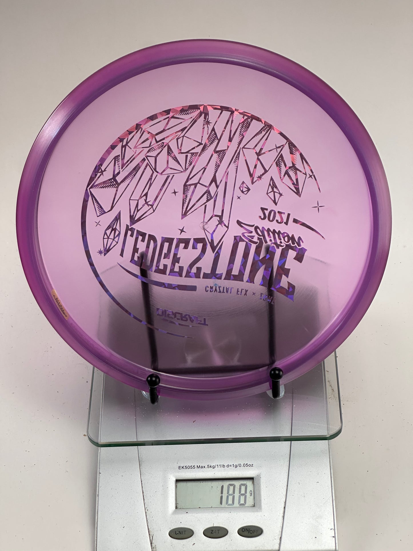 Discraft Zone Cryztal FLX (Ledgestone 2021) Transparent Purple