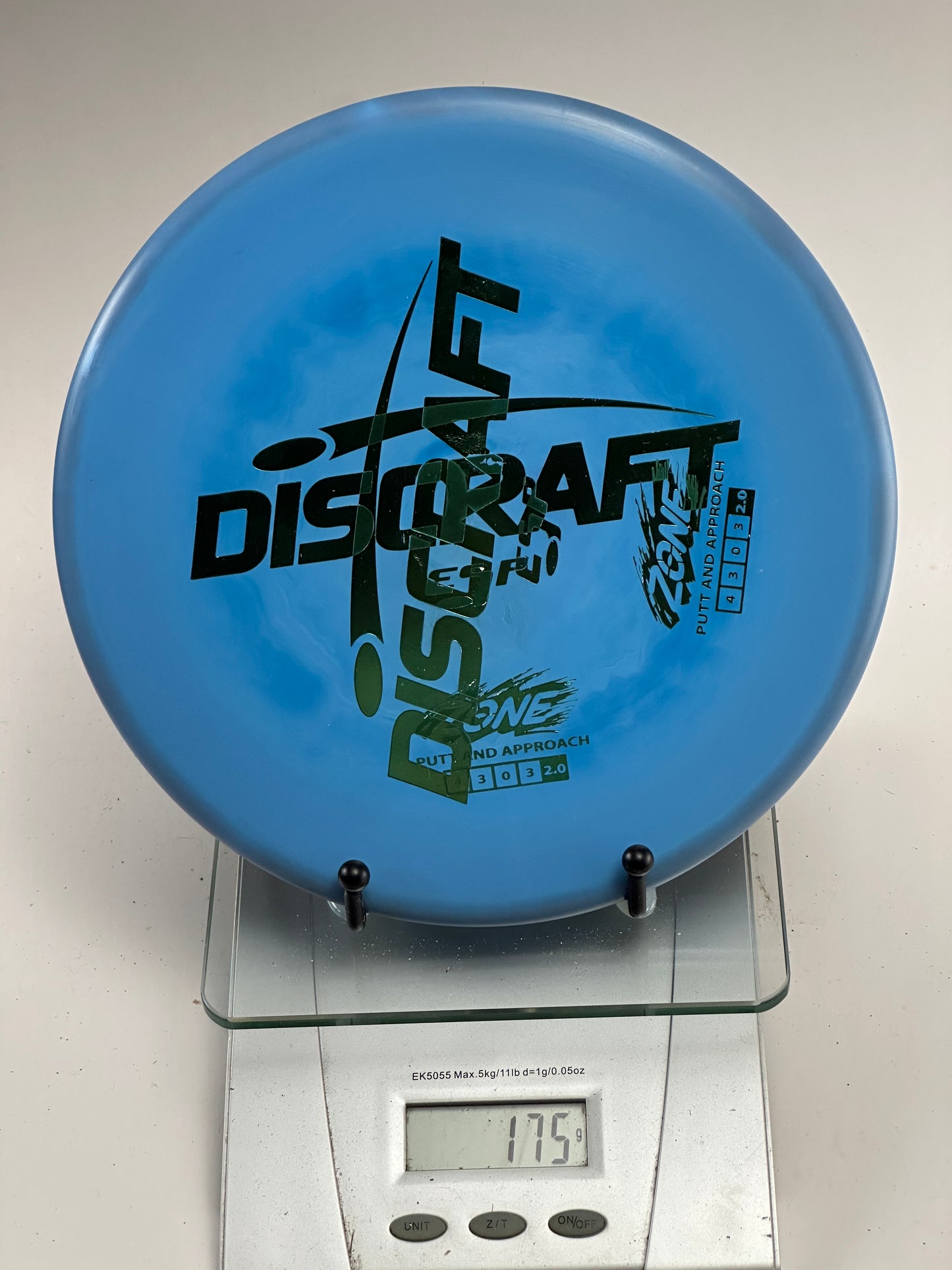 Discraft ESP Zone Approach Disc - Blue w/ Black Foil Stamp