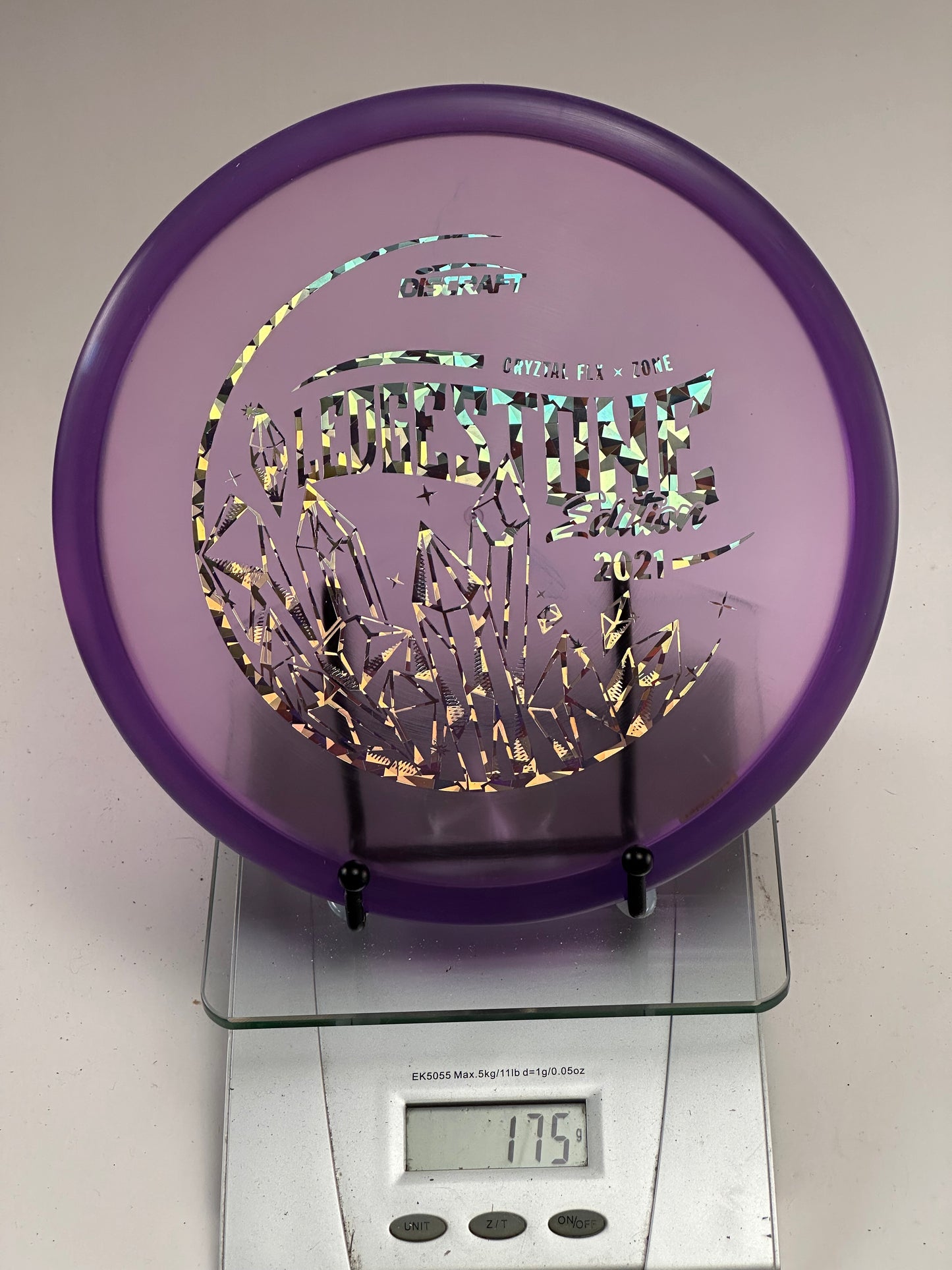 Discraft Zone CryZtal FLX 2021 Ledgestone Edition - Transparent Purple