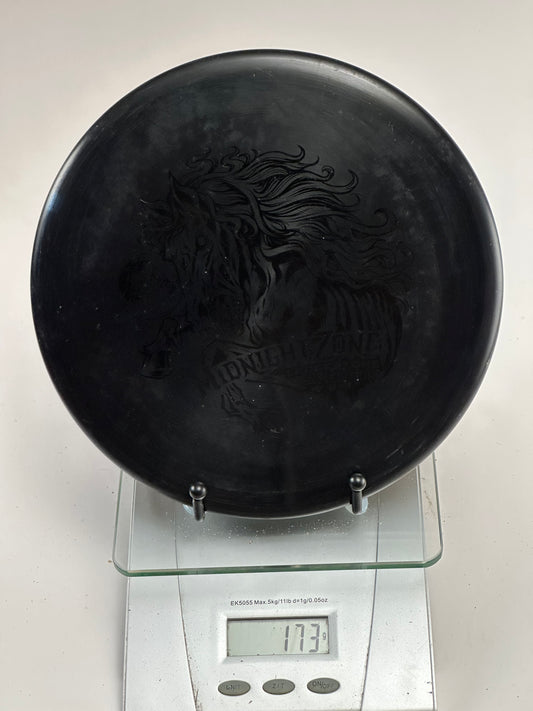 Discraft Zone Midnight Z (Z Line) Black Stallion Stamp Approach Disc