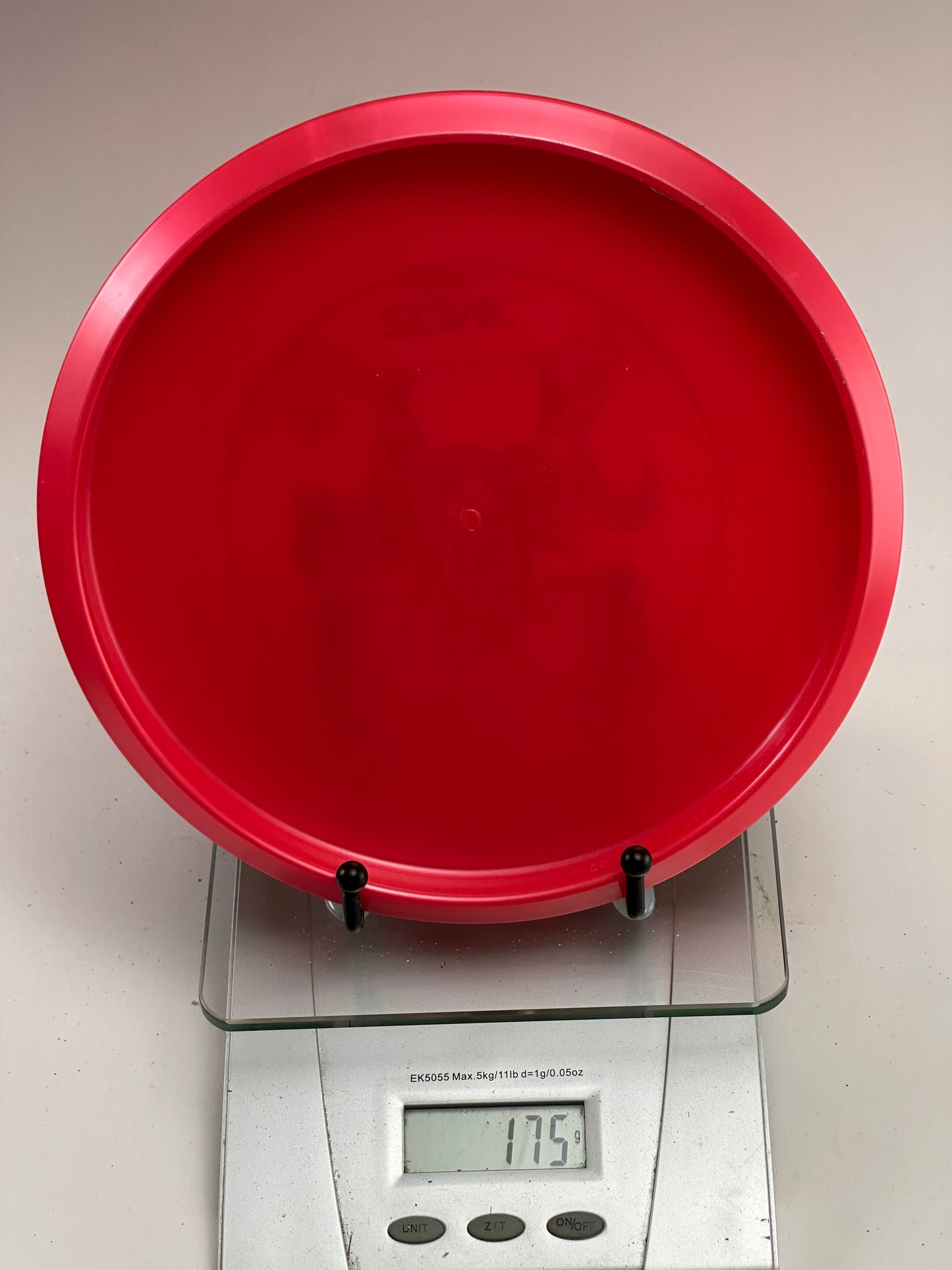 Discraft Big Z FLX Zone 2021 Ledgestone Edition Big Z FLX opaque red robot horse stamp putt and approach