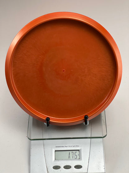 Discraft Zone Z FLX Approach Disc – Orange w/ Sparkle Stamp