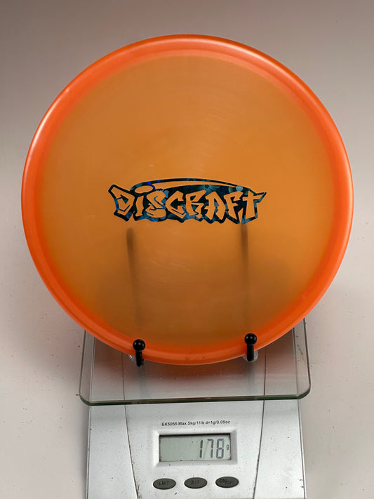 Discraft Zone Z Line Approach Disc - Transparent Orange Bar Stamp