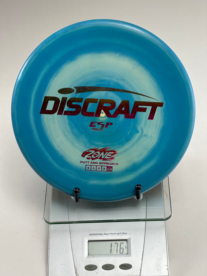 Discraft ESP Zone - Blue Swirl Stock Stamp