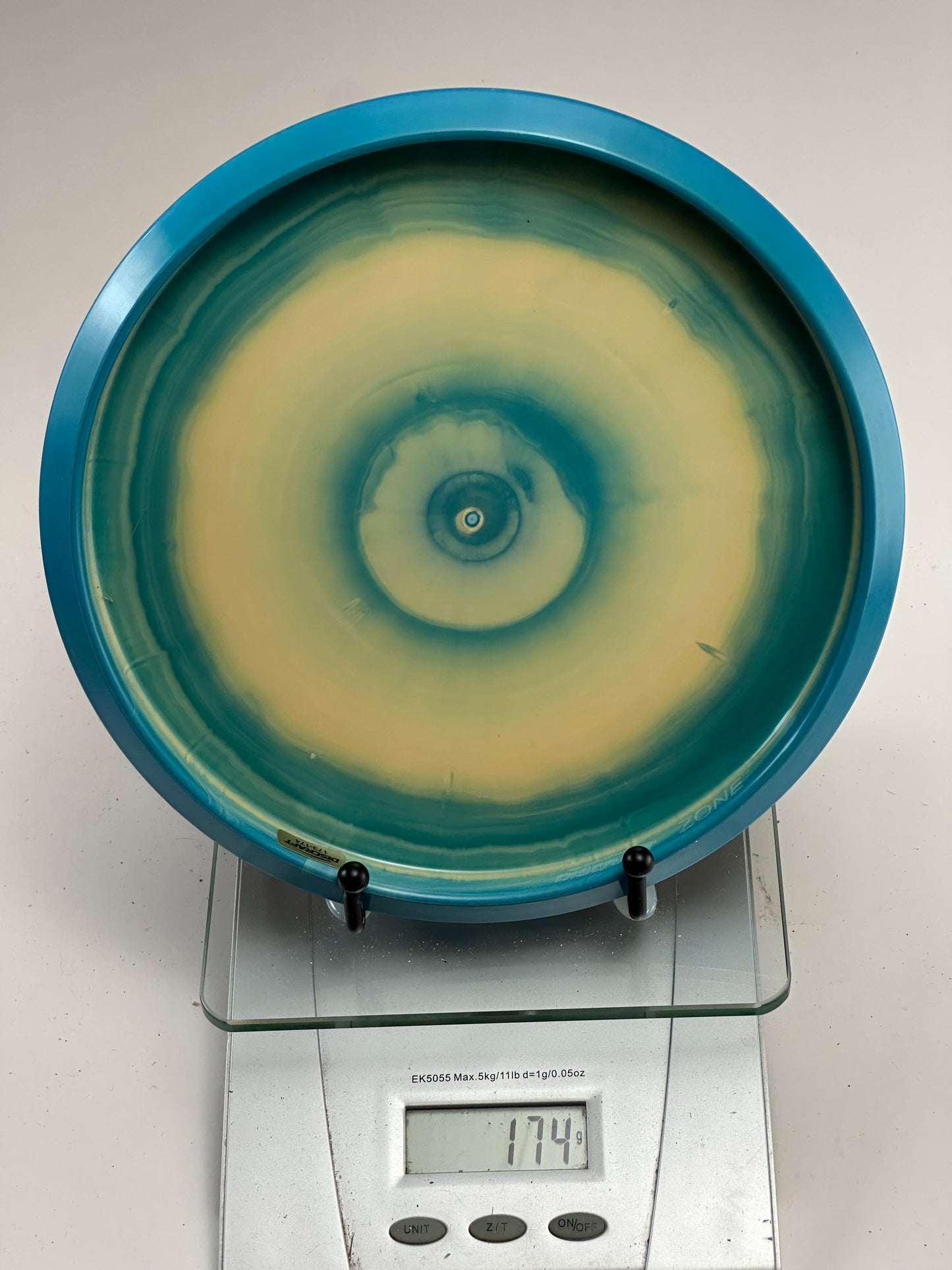 Discraft ESP Zone - Blue Swirl Stock Stamp