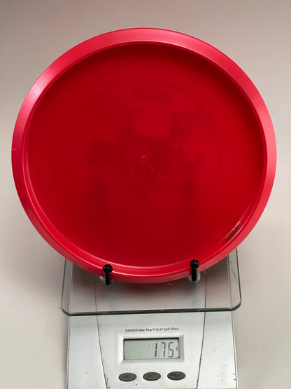 Discraft Big Z FLX Zone 2021 Ledgestone Edition Big Z FLX opaque red robot horse stamp putt and approach