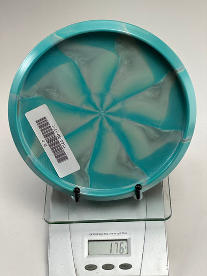 Discraft Zone ESP FLX Swirl (2022 Great Lakes Open) Blue/White