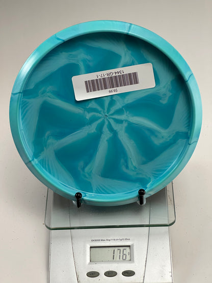 Discraft Zone ESP FLX Swirl (2022 Great Lakes Open) Blue/White 176g