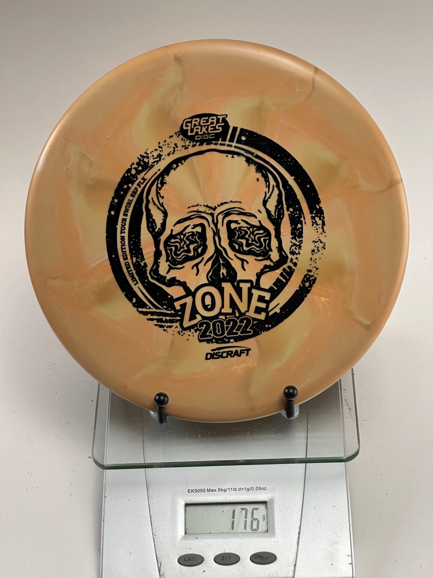 Discraft Zone ESP FLX Swirl (2022 Great Lakes Open) Beige/Cream