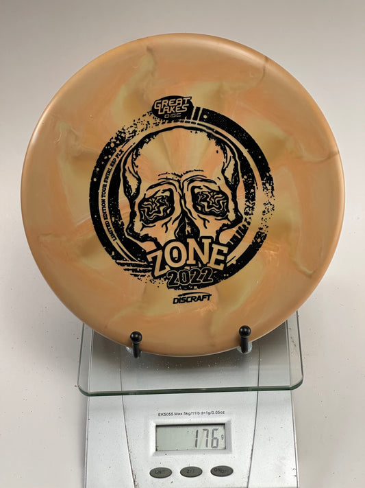 Discraft Zone ESP FLX Swirl (2022 Great Lakes Open) Beige/Cream