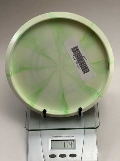 Discraft Zone ESP FLX (2022 Great Lakes Open) Light Green Swirl