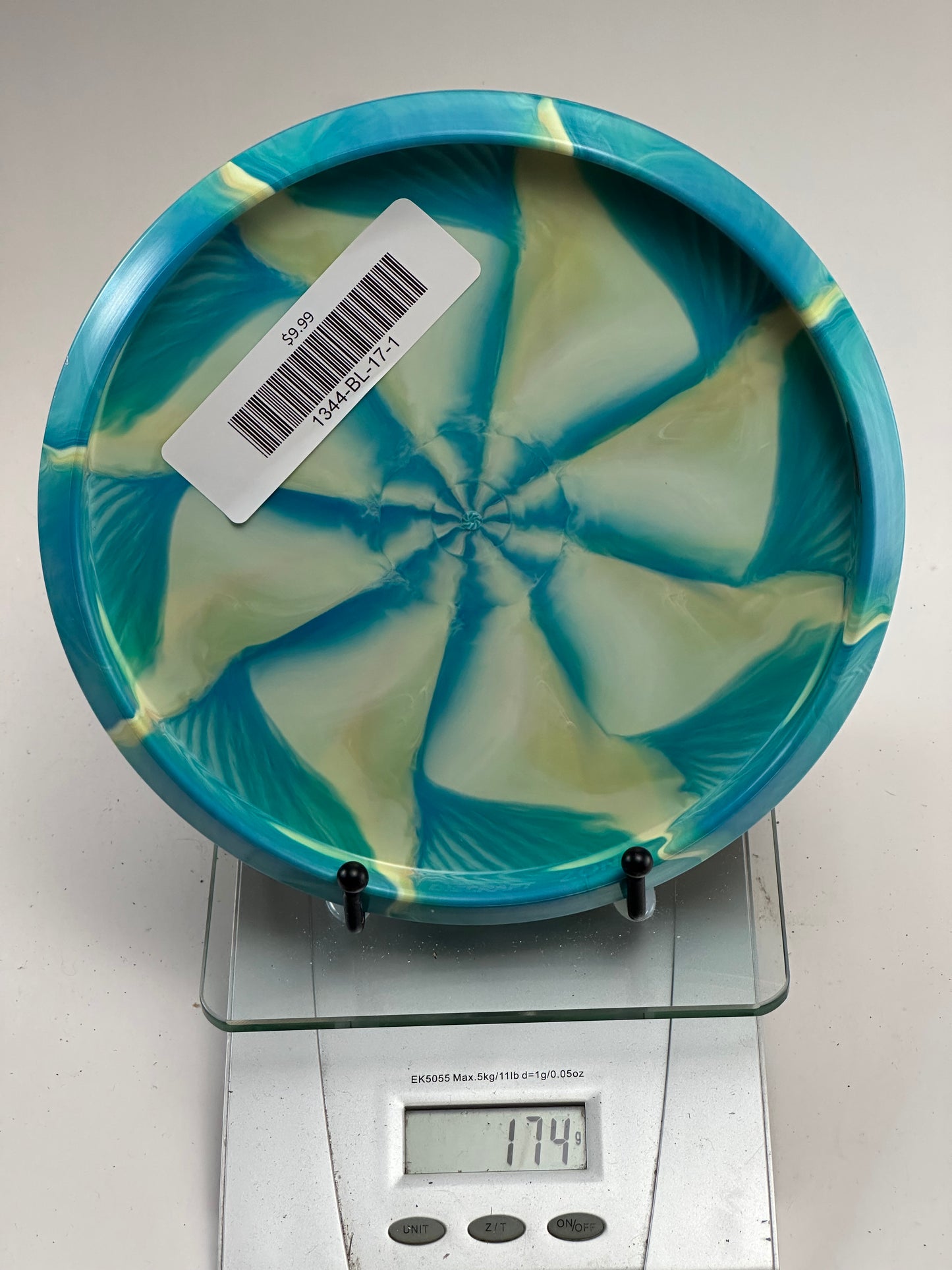 Discraft Zone ESP FLX 2022 Great Lakes Open Swirl Blue/Cream