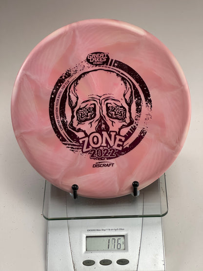 Discraft Zone ESP FLX Swirl (2022 Great Lakes Open) Pink/White