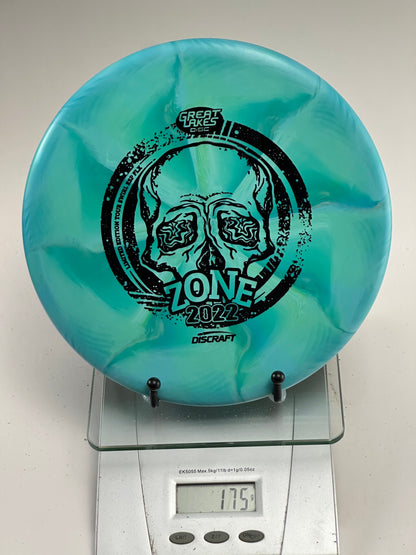 Discraft Zone ESP FLX 2022 Great Lakes Open (Aqua Swirl)