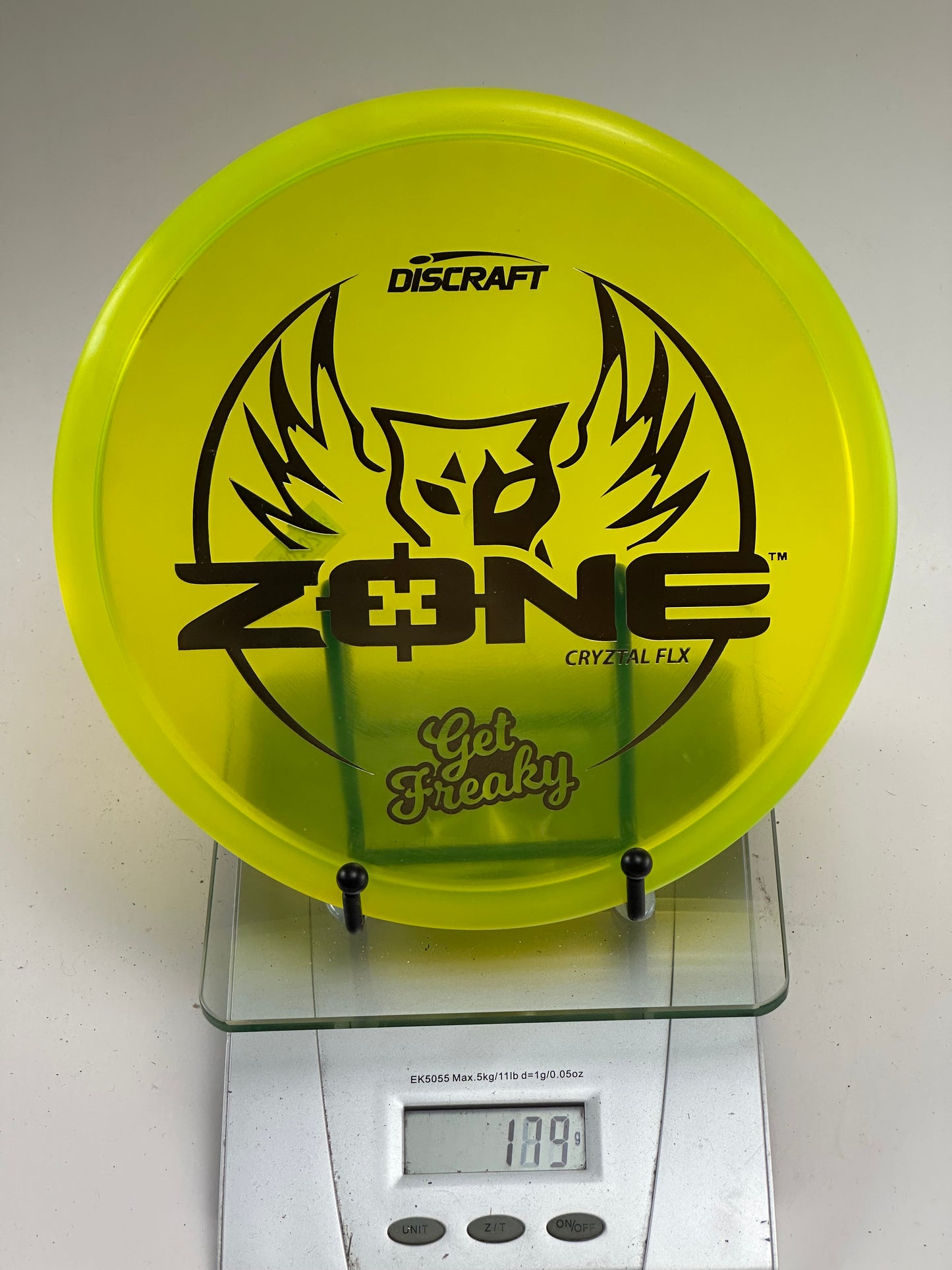 Discraft Zone CryZtal FLX Get Freaky - Transparent Yellow