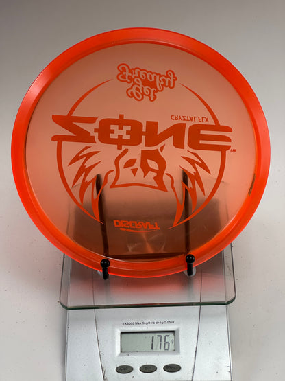 Discraft Zone CryZtal FLX "Get Freaky" (Transparent Orange)