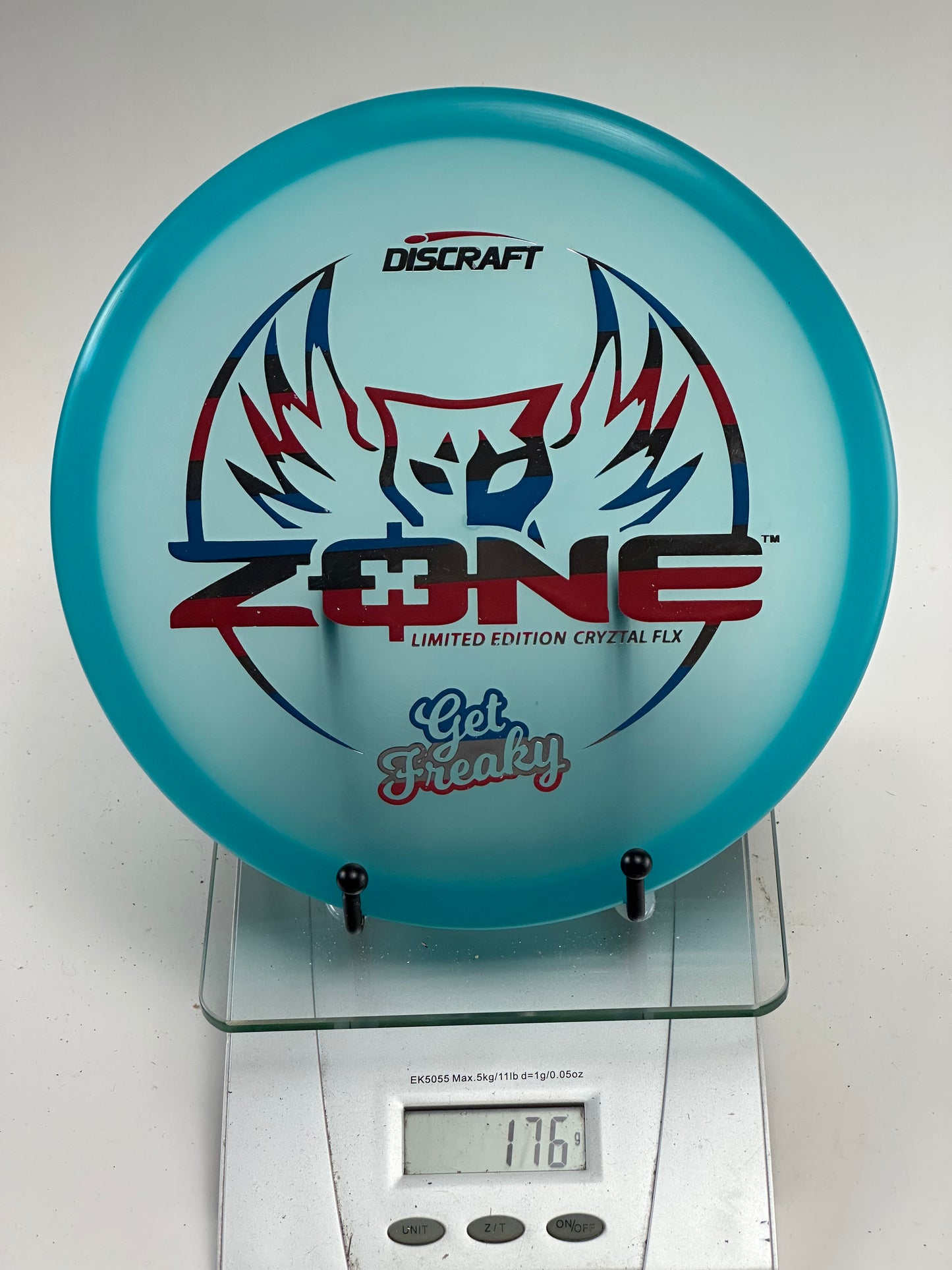 Discraft Zone CryZtal FLX Get Freaky – Transparent Blue