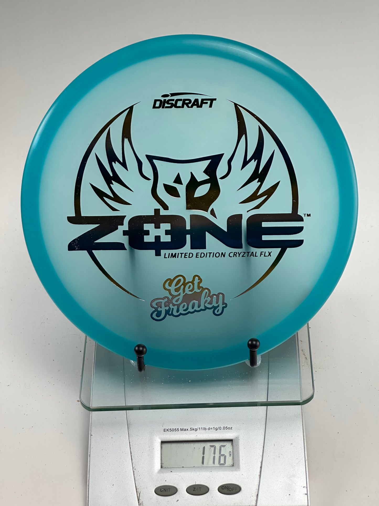 Discraft Zone CryZtal FLX Get Freaky – Transparent Blue