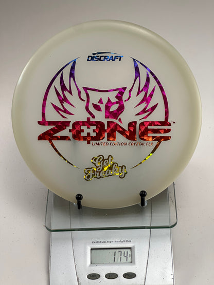Discraft Zone CryZtal FLX Get Freaky Limited Edition - Transparent White