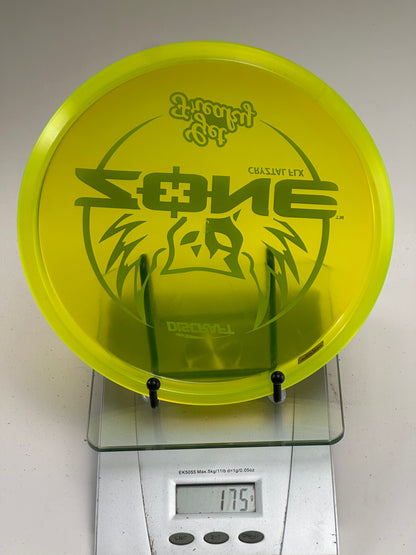 Discraft Zone CryZtal FLX Get Freaky – Transparent Yellow