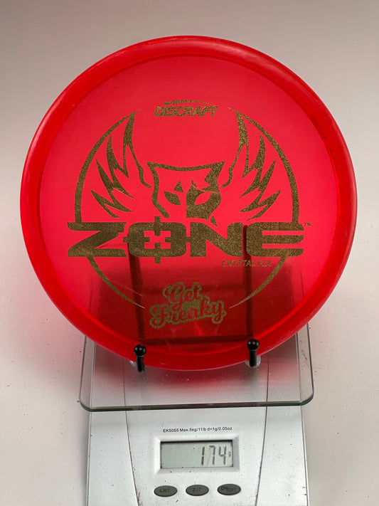 Discraft Zone CryZtal FLX Get Freaky - Transparent Red (174g)