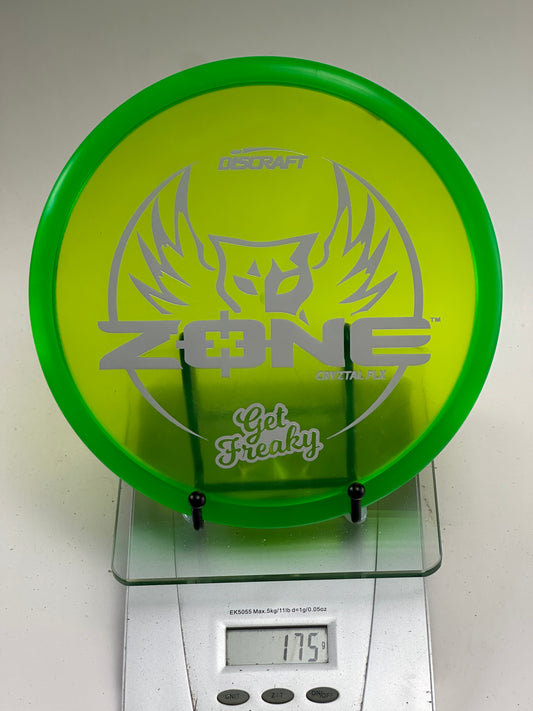 Discraft Zone CryZtal FLX Get Freaky – Transparent Green