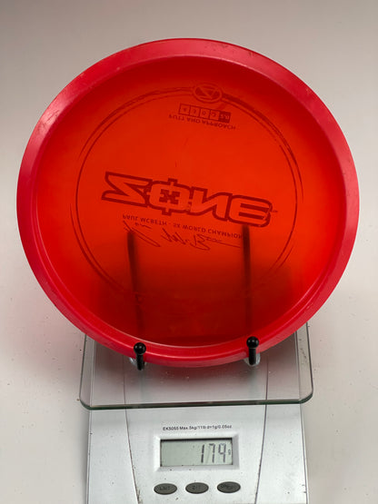 Discraft CryZtal FLX Zone – Transparent Red, Rainbow Foil McBeth Stamp