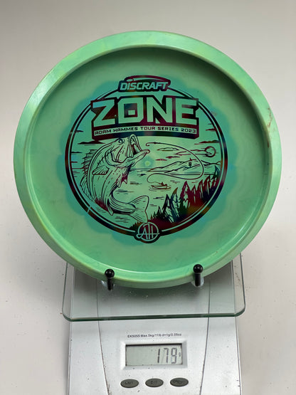 Discraft Zone Z Swirl 2023 Adam Hammes Tour Series (Green Swirl)