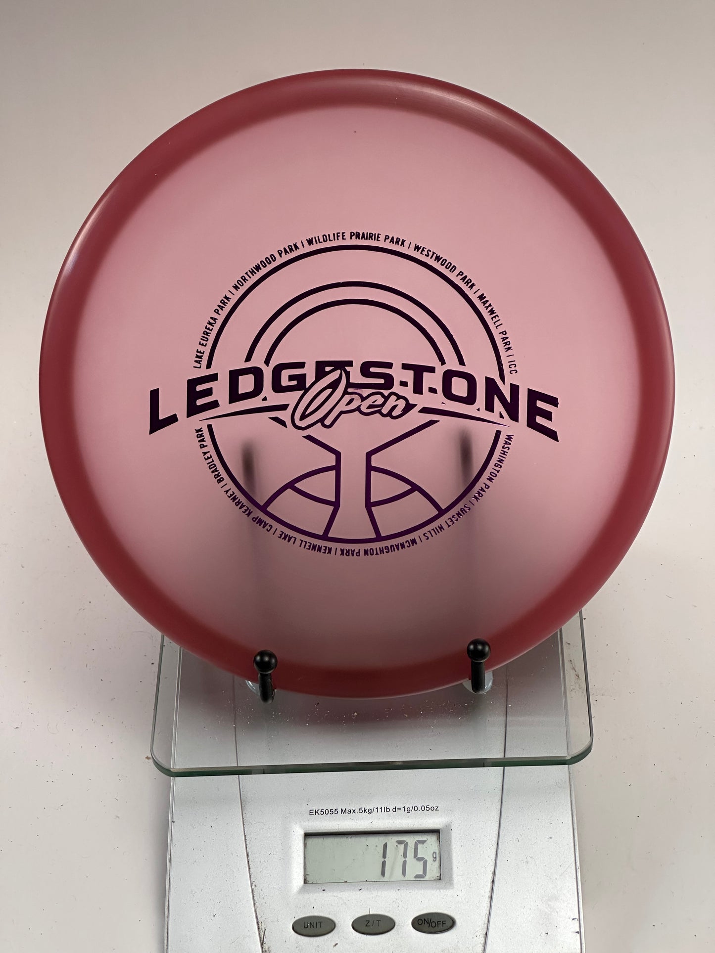 Discraft Zone Ti FLX (2023 Ledgestone Open) - Translucent Pink