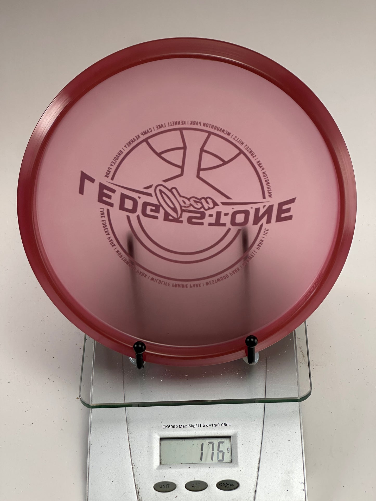 Discraft Zone Ti FLX (2023 Ledgestone Open) - Translucent Pink