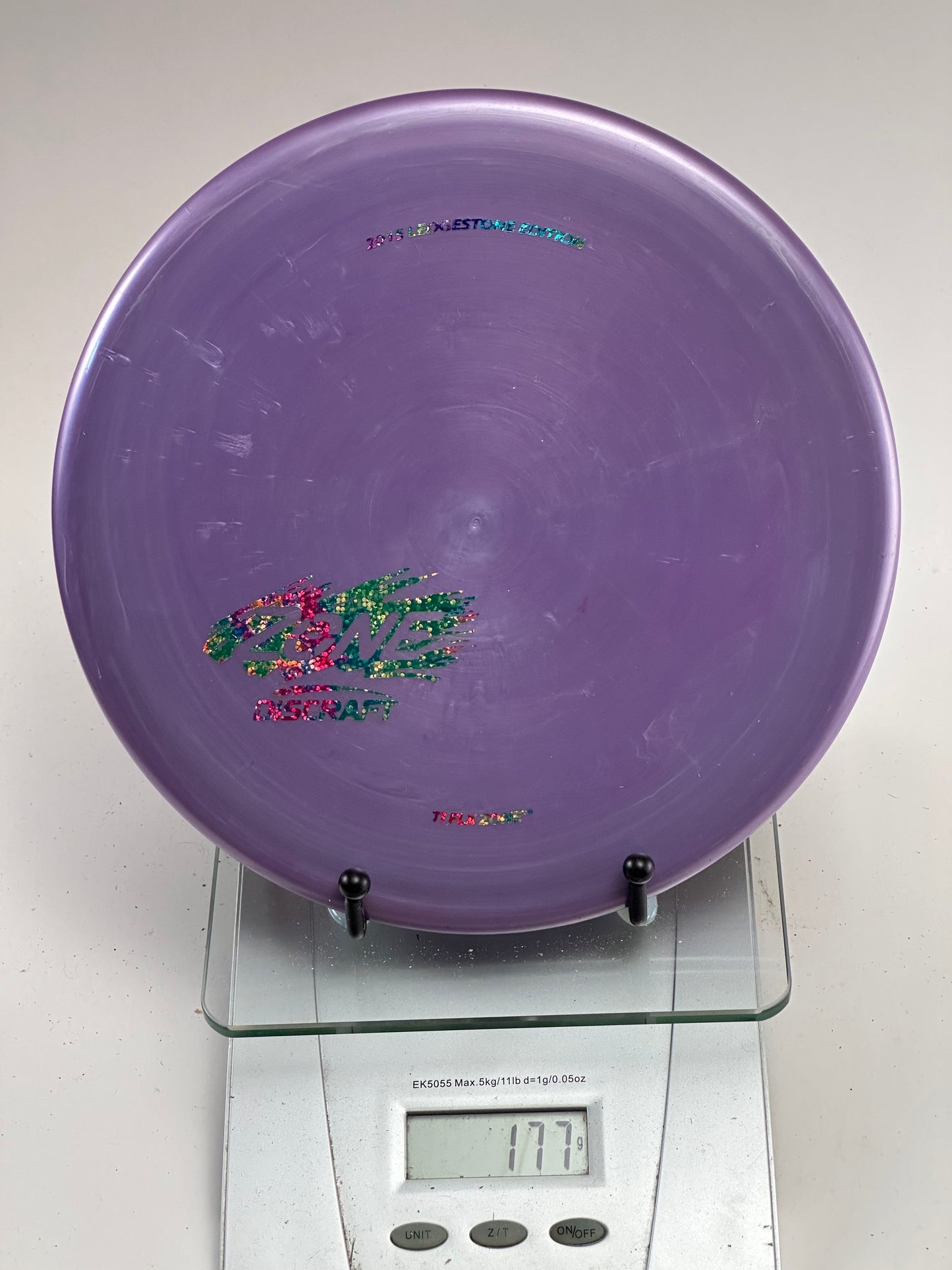 Discraft Zone (2023 Ledgestone) Z Plastic Purple Approach Disc