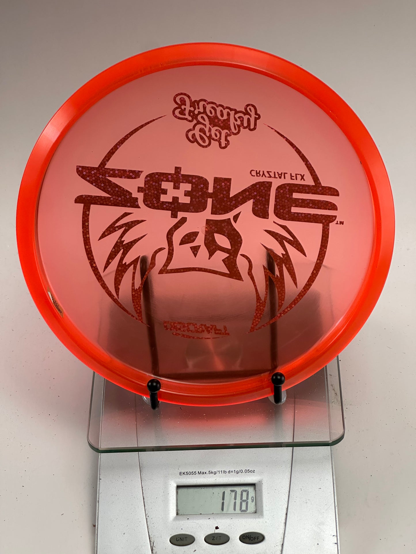 Discraft Zone CryZtal FLX Get Freaky – Transparent Red