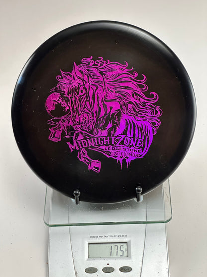 Discraft Zone Z Midnight (2021 Ledgestone Midnight Zone) Black/Pink Foil