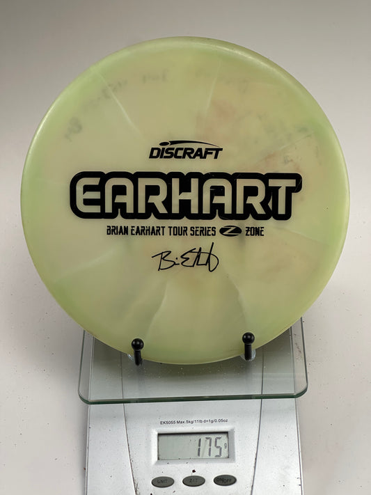 Discraft Zone Z Line Brian Earhart Tour Series (Swirly Pale Green)